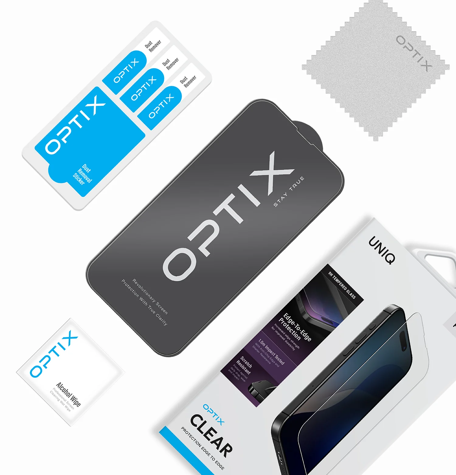 Optix Clear Pure Clarity Screen Protector - Image 5