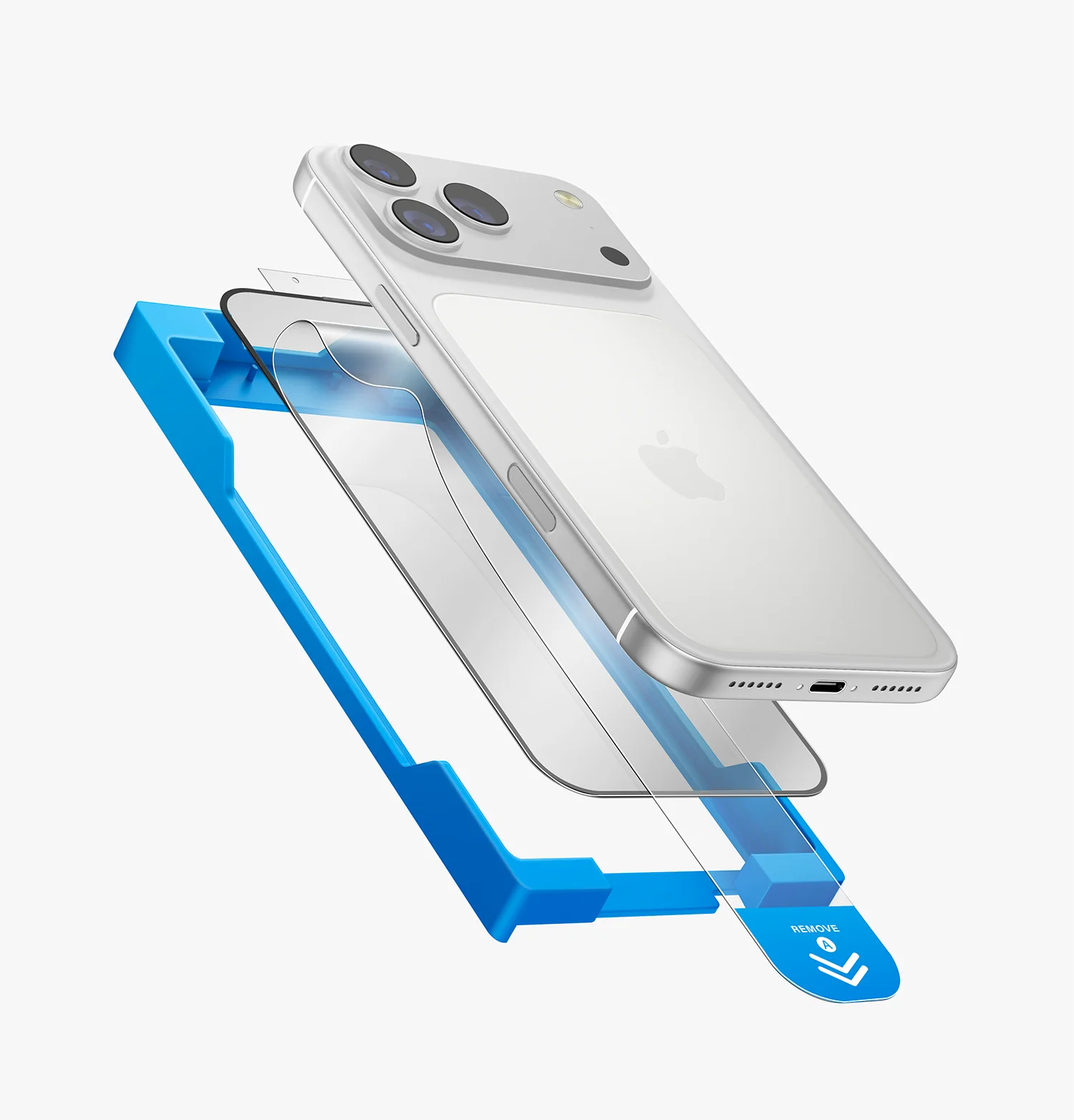 Optix EXOFit™ Vivid<br>Enhanced Color & Precision Screen Protector - Image 4