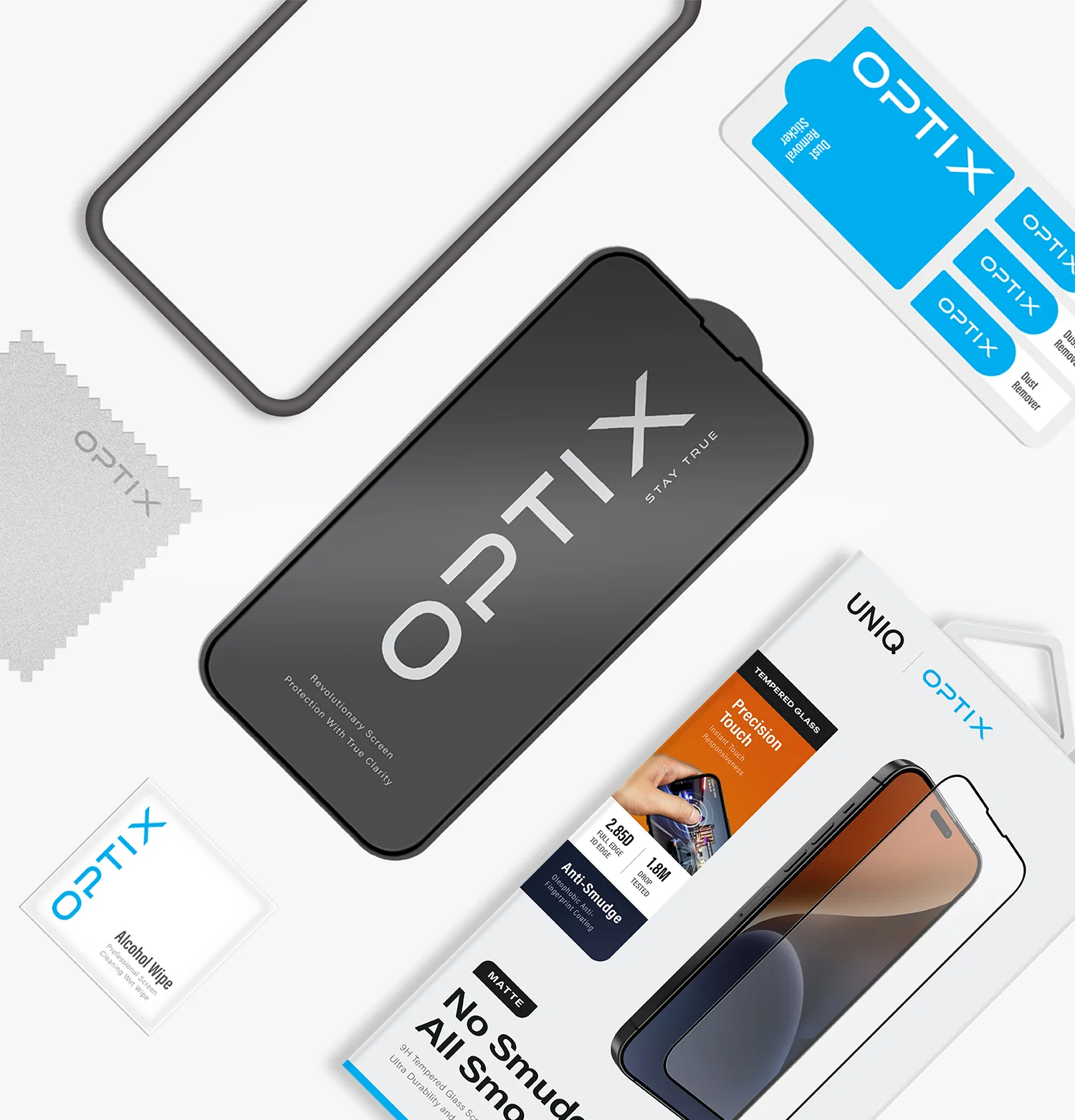 Optix Matte Tempered Glass Screen Protector - Image 5