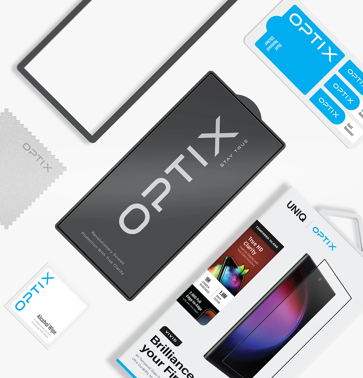 Optix Vivid Tempered Glass Screen Protector - Image 5
