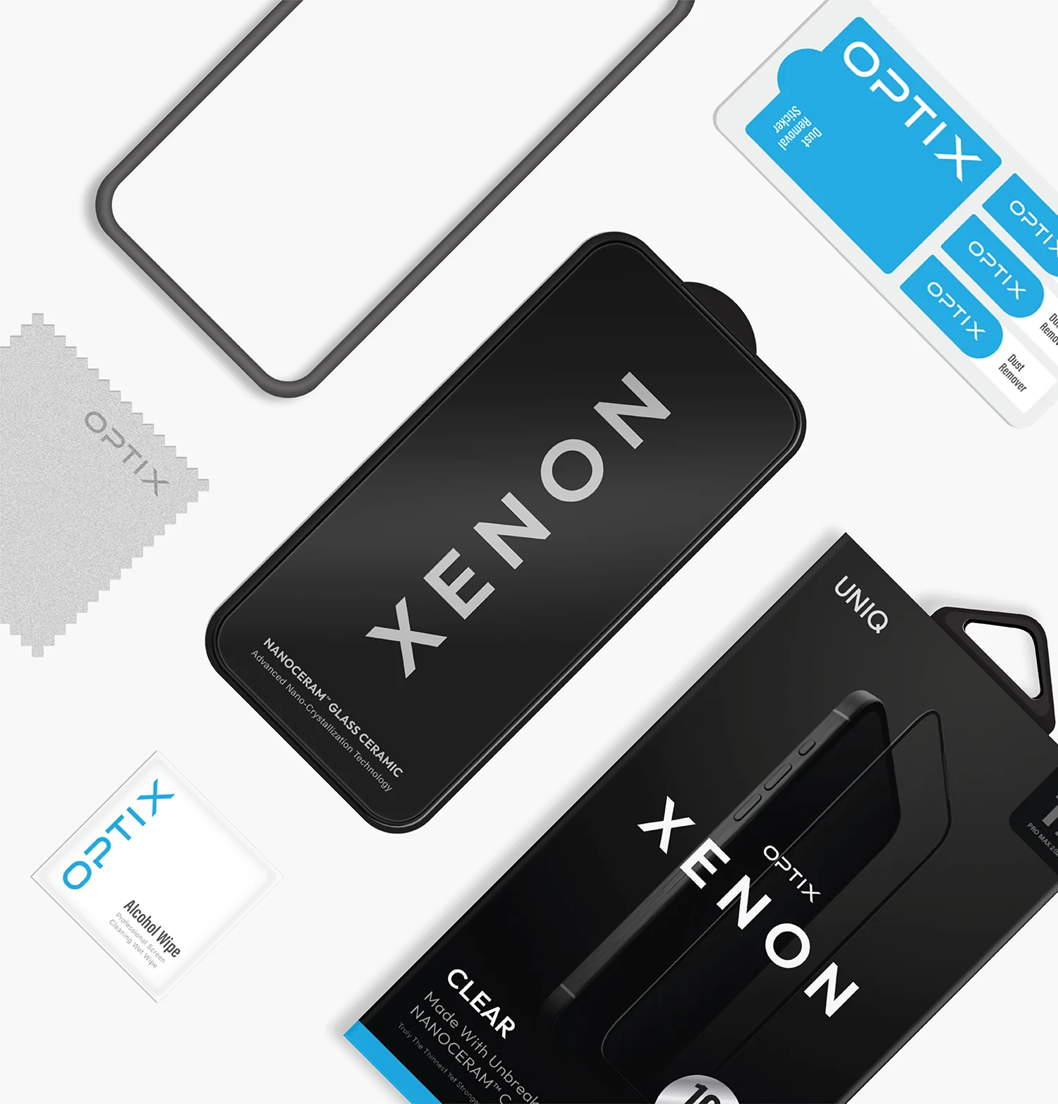 Optix Xenon™ Clear<br>Premium Ultra-Thin Screen Protector - Image 5