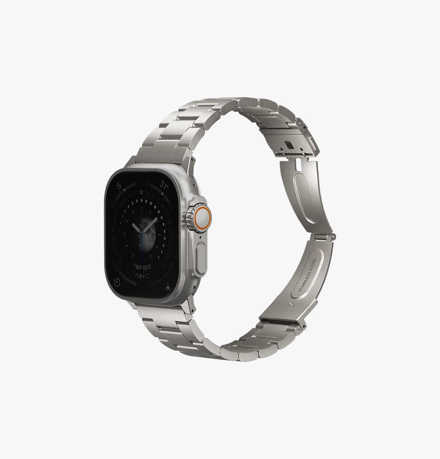 Osta Stainless Steel Apple Watch Band with Self-Adjustable Links - Image 5