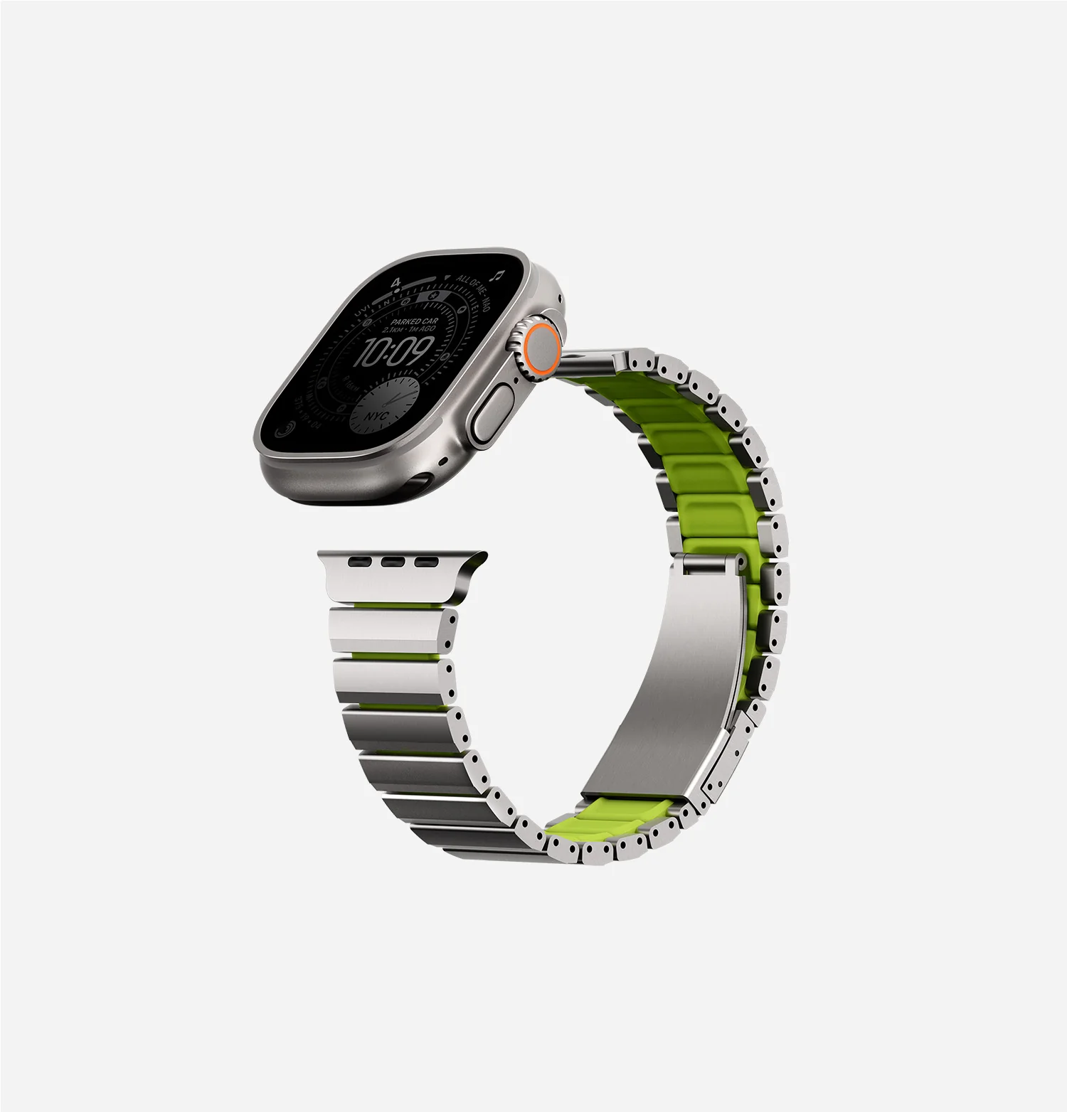 Strova Flex<br>Hybrid Stainless Steel Apple Watch Strap - Image 10