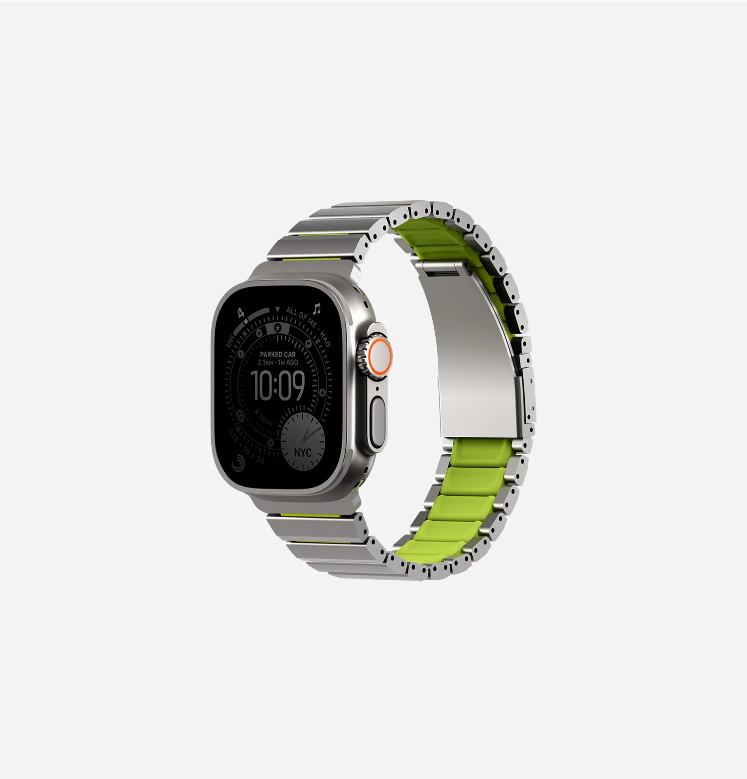 Strova Flex<br>Hybrid Stainless Steel Apple Watch Strap - Image 3