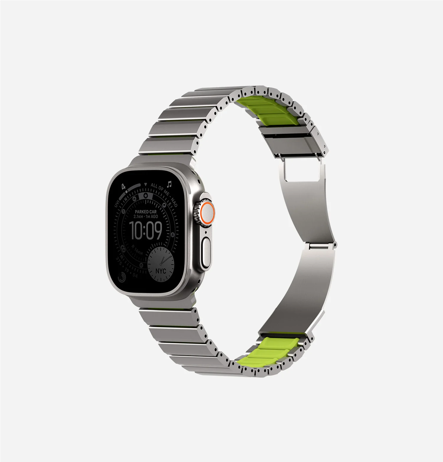 Strova Flex<br>Hybrid Stainless Steel Apple Watch Strap - Image 6