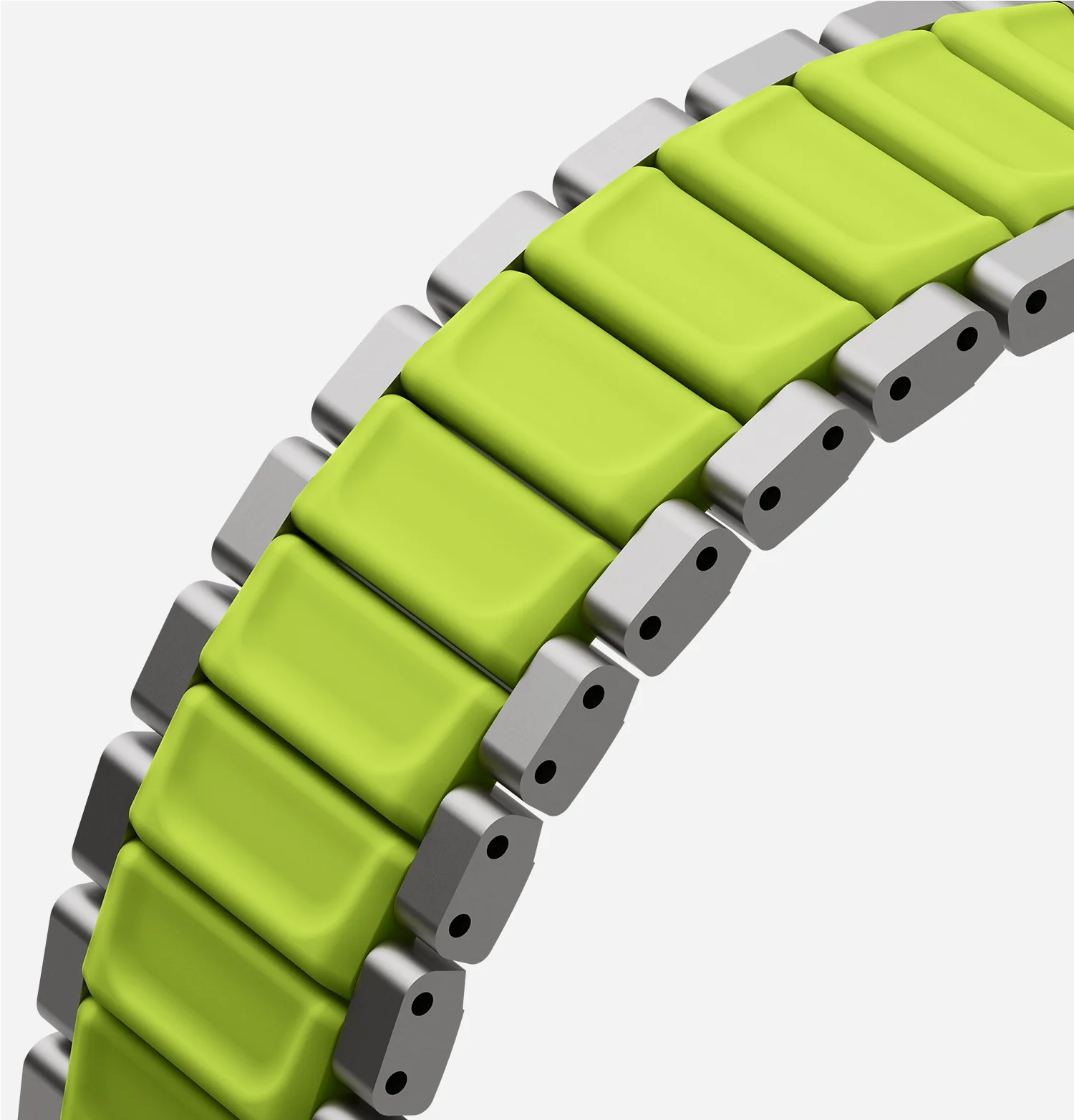 Strova Flex<br>Hybrid Stainless Steel Apple Watch Strap - Image 9